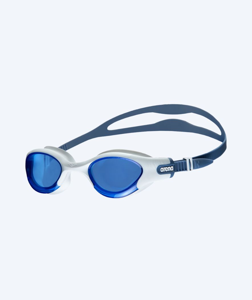 Arena Bewegungs-Schwimmbrille - The One Plus - Weiß/blau