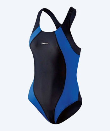 Beco Badeanzug für Mädchen - Maxpower - Schwarz/Blau