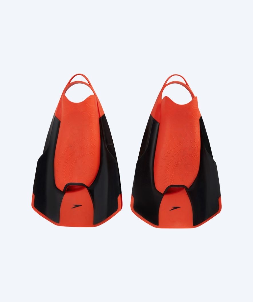Speedo svømmefødder - Fastskin - Sort/rød