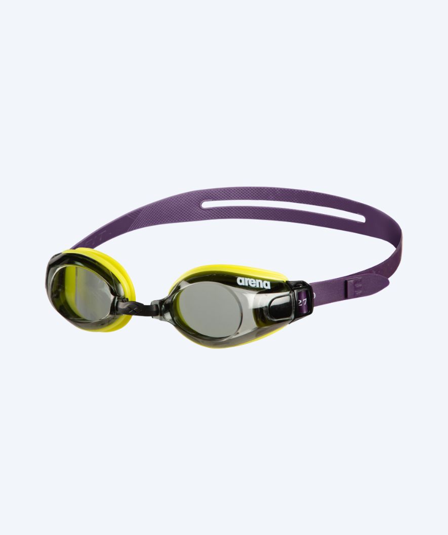 Arena Fitness Schwimmbrille - Zoom X-Fit - Gelb/rauch