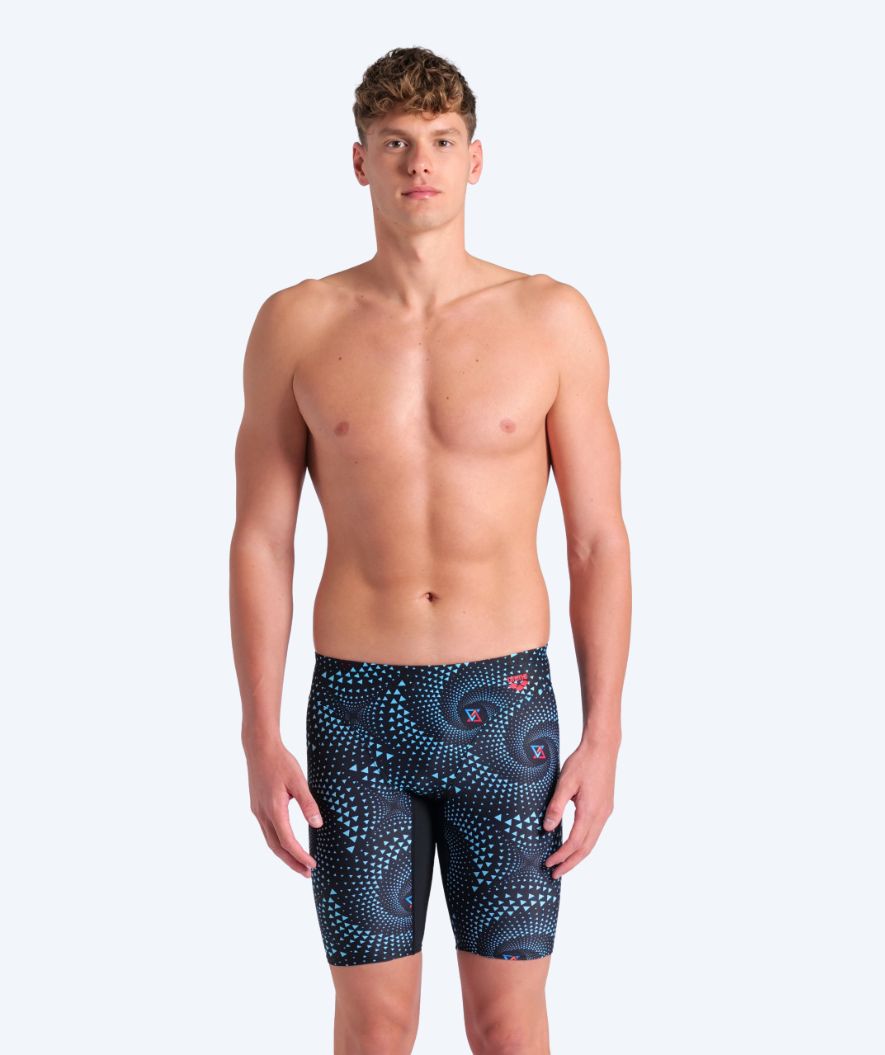 Arena lange Badehose für Herren - Fireflow - Schwarz/blau