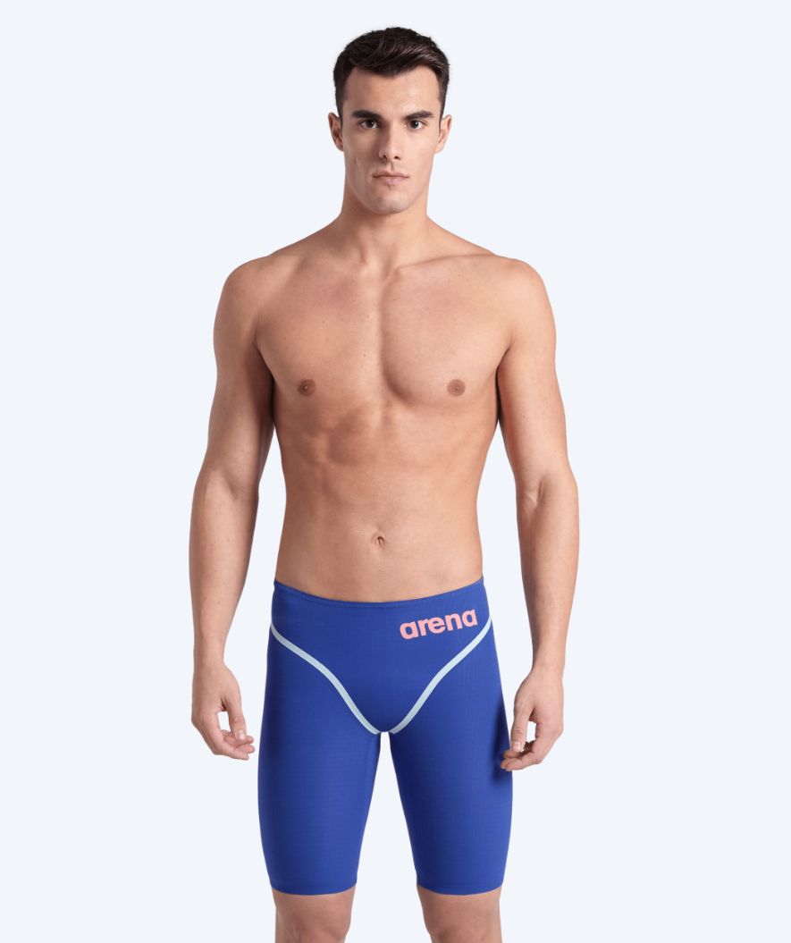 Arena Wettkampf Badehose für Herren - Carbon Core FX - Donkerblau/hellblau