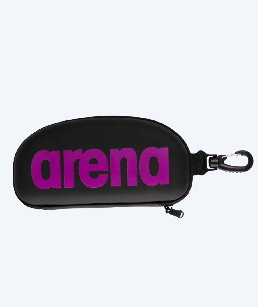 Arena Etui für Schwimmbrille - Schwarz/lila