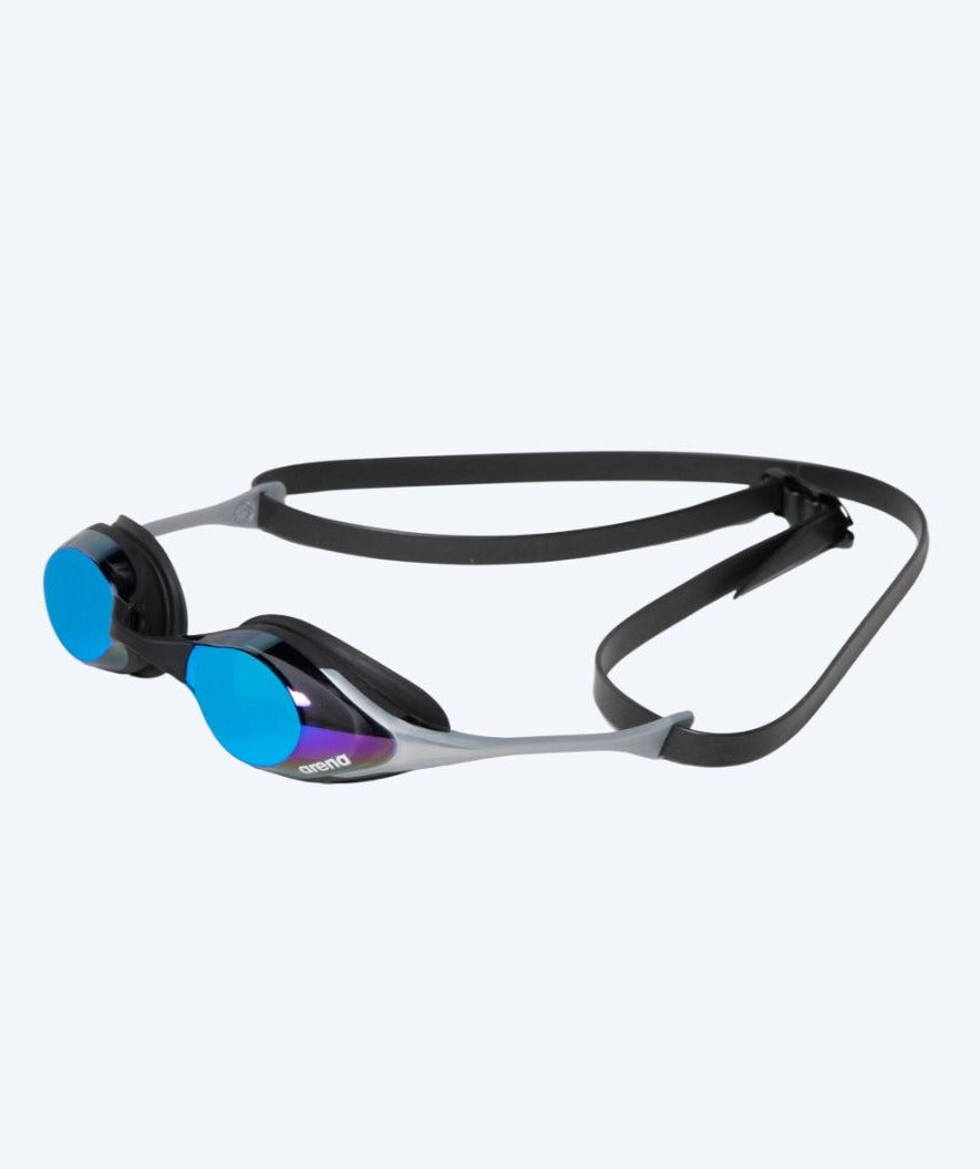 Arena Schwimmbrille fürs Training - Cobra SWIPE Mirror - Schwarz/blau