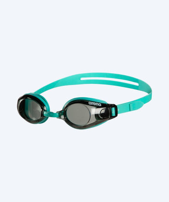 Arena Schwimmbrille für Freizeitschwimmer - Zoom X-Fit - Hellblau (Smoke Scheiben)