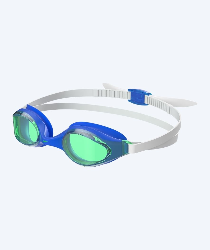 Speedo Schwimmbrille fürs Training - Hyper Flyer - Blau/weiß