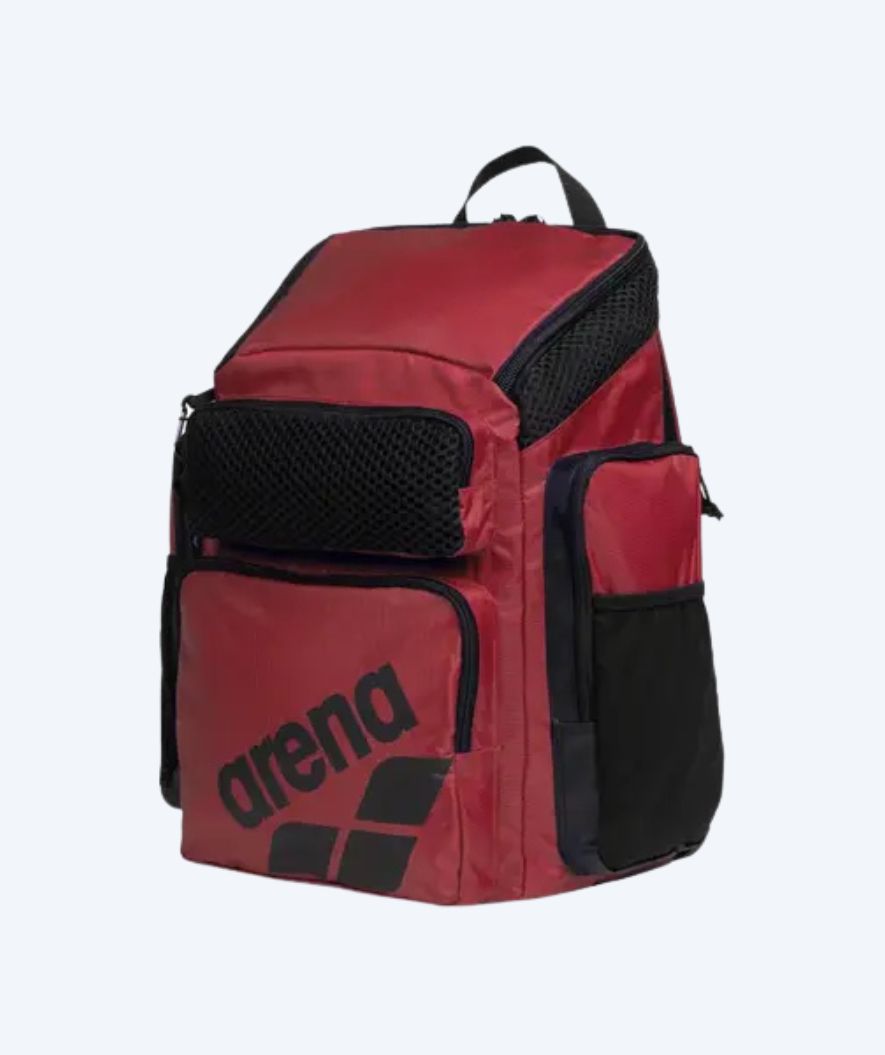 Arena Schwimmrucksack - One Go 45L - Dunkelrot/Schwarz