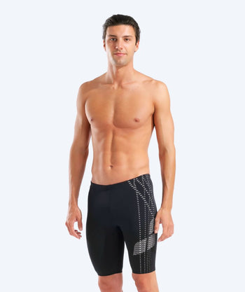 Arena lange Badehose für Herren - Asymmetrical - Schwarz/Weiß