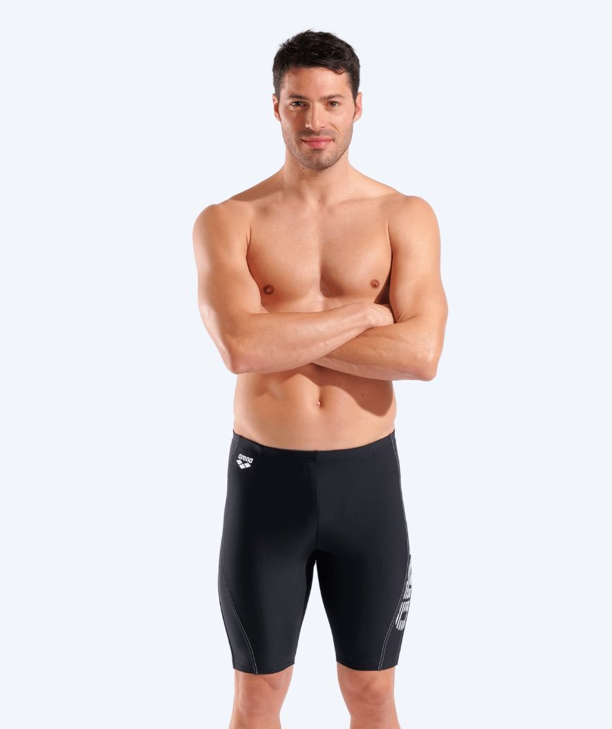Arena lange Badehose für Herren - Byor Evo - Schwarz/Weiß