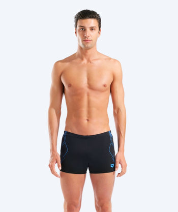 Arena Trunks für Herren - Graphic - Schwarz/Blau