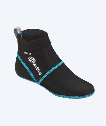 Beco Neoprensocken für Freiwasser - Schwarz/Blau