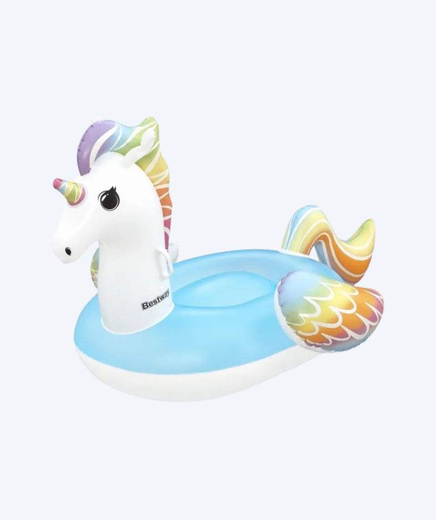 Bestway Badetiere - Fantasy Unicorn Ride-On - Weiß/Mehrfarbig