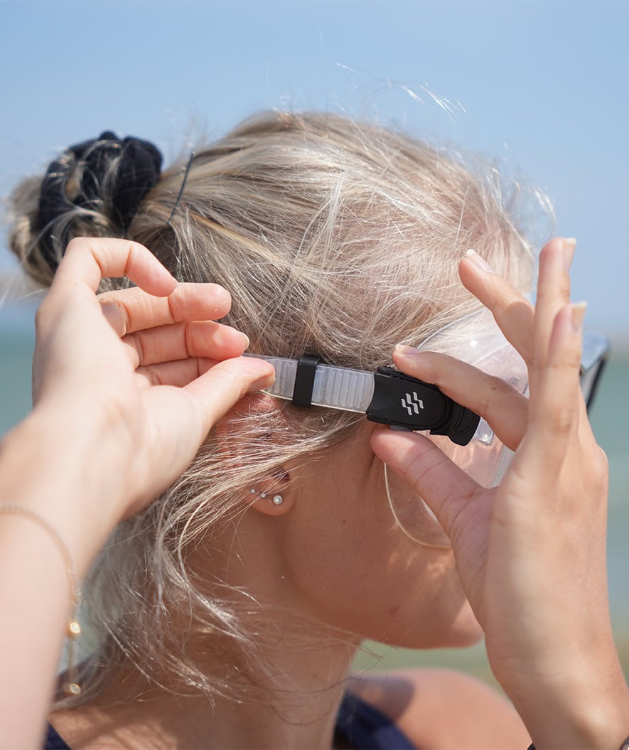 Watery Tauchmaske für Erwachsene (Ab 15 Jahren) - Nebula - Schwarz