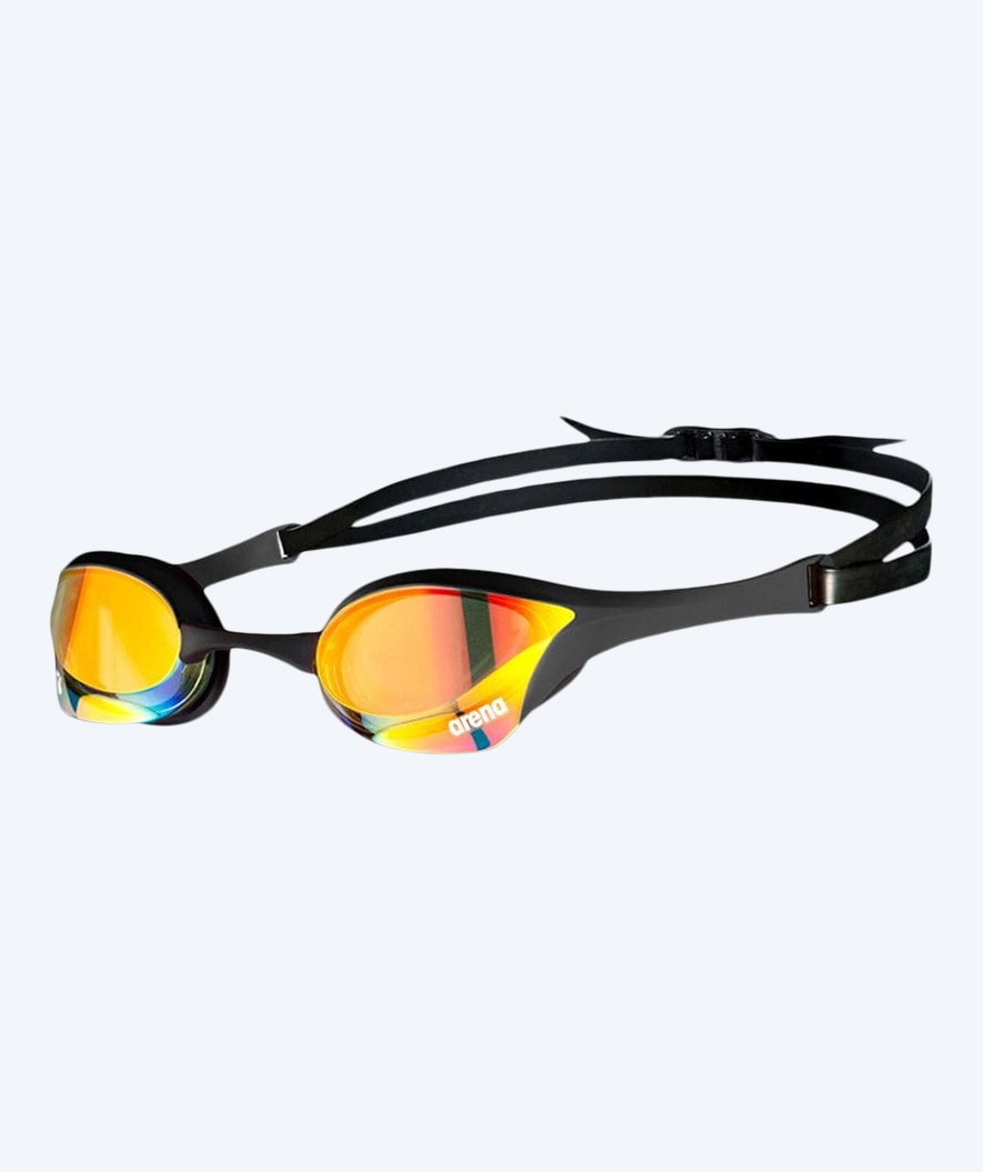 Arena Elite Schwimmbrille - Cobra Ultra SWIPE Mirror - Schwarz/gold