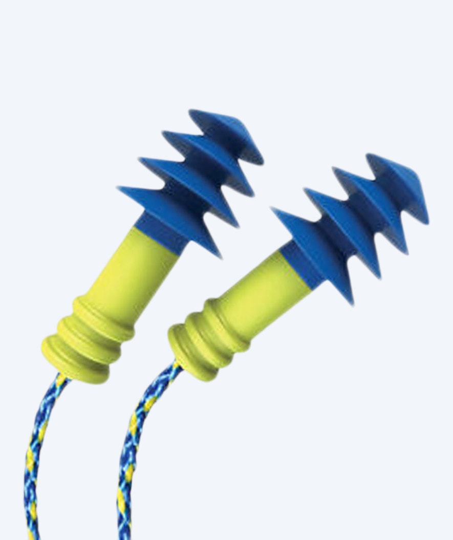 Mack's Ohrenstöpsel zum Schwimmen 1 Paar - Ear Seals - Blau/gelb