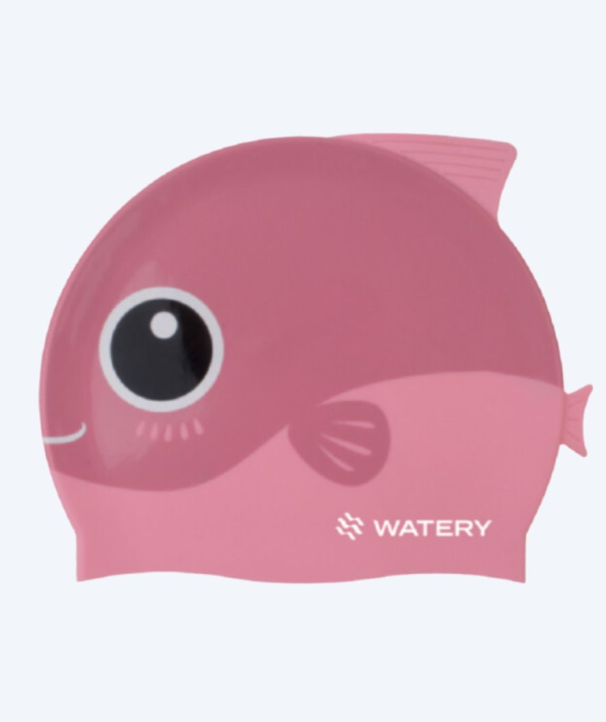 Watery Badekappe für Kinder - Fishi - Rosa Fish