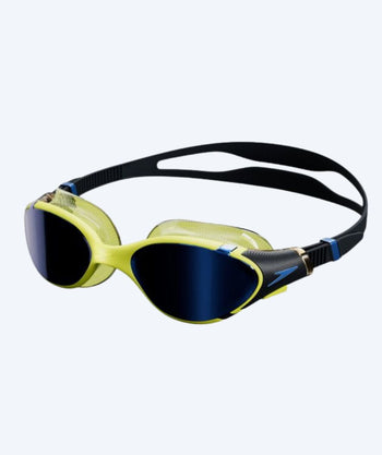 Speedo Schwimmbrille fürs Training - Biofuse 2.0 Mirror - Gelb/schwarz