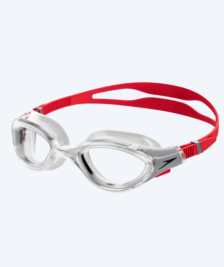 Speedo Sporttaucherbrille - Biofuse 2.0 - Rot (Klare Linse)
