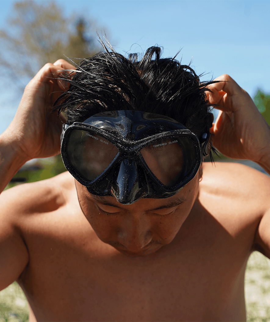 Watery Schnorchelset für Erwachsene (Ab 15 Jahren) - Fenton/Breeve - Schwarz