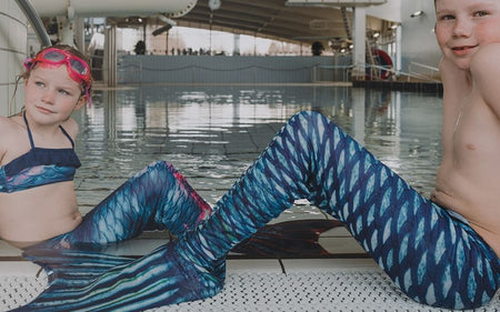 Meerjungfrauenschwanz für Kinder (Set)