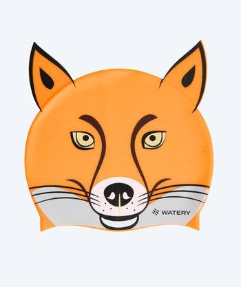 Watery Badekappe für Kinder - Dashers - Fox (Orange/Grau)