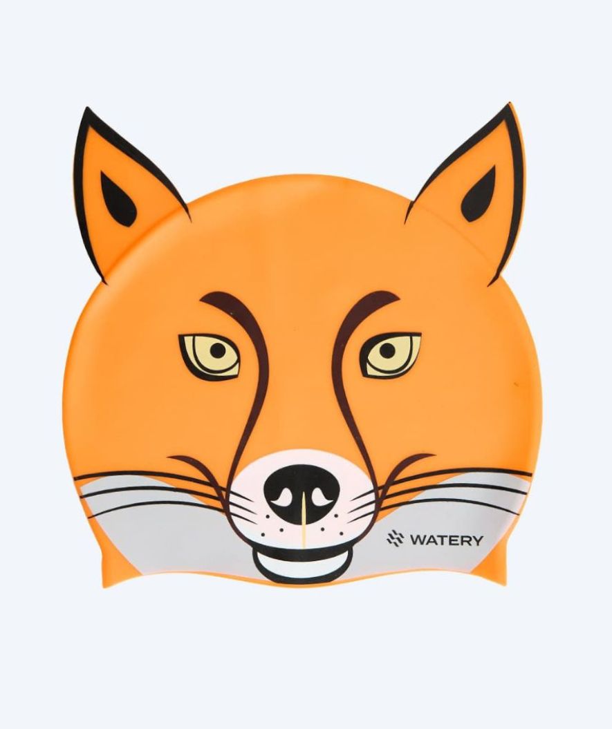 Watery Badekappe für Kinder - Dashers - Fox (Orange/grau)
