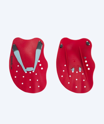 Speedo Handpaddles - Tech - Rot/grau