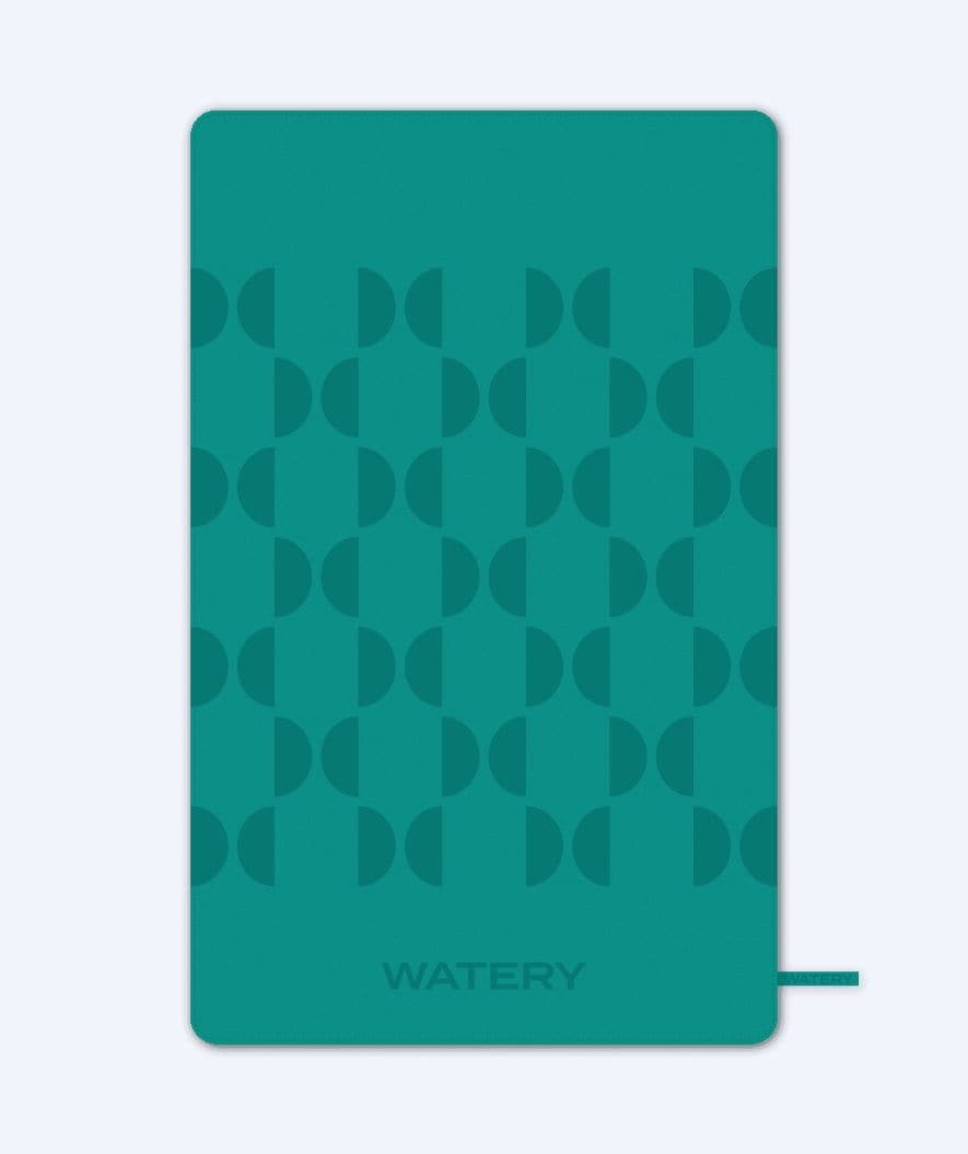 Watery Mikrofaser Badehandtuch (175 x 110 cm) - Rafferty - Dust Green