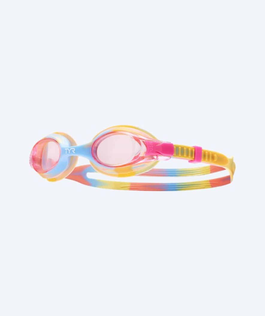TYR Schwimmbrille für Kinder - Swimple - Rosa/orange