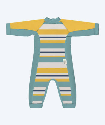Konfidence Neoprenanzug für Babys - SplashyTM - Blau/Gelb