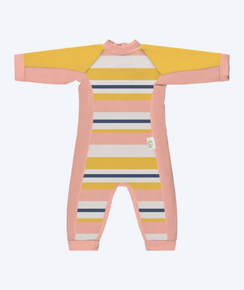 Konfidence Neoprenanzug für Babys - SplashyTM - Gelb/Hellrosa