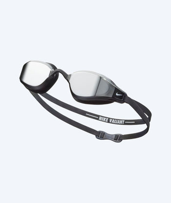 Nike Elite Schwimmbrillen - Valiant Mirror - Schwarz/Silber