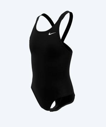 Nike Badeanzug für Mädchen - Hydrastrong Fastback - Schwarz