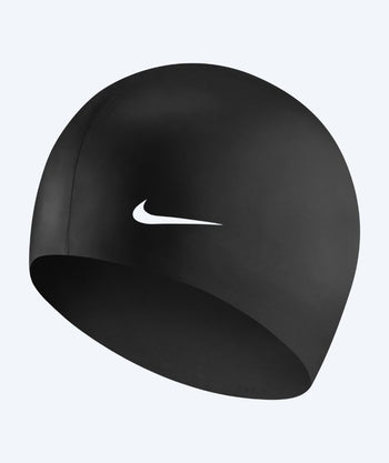 Nike Badekappe für junior (6-16) - Solid - Schwarz