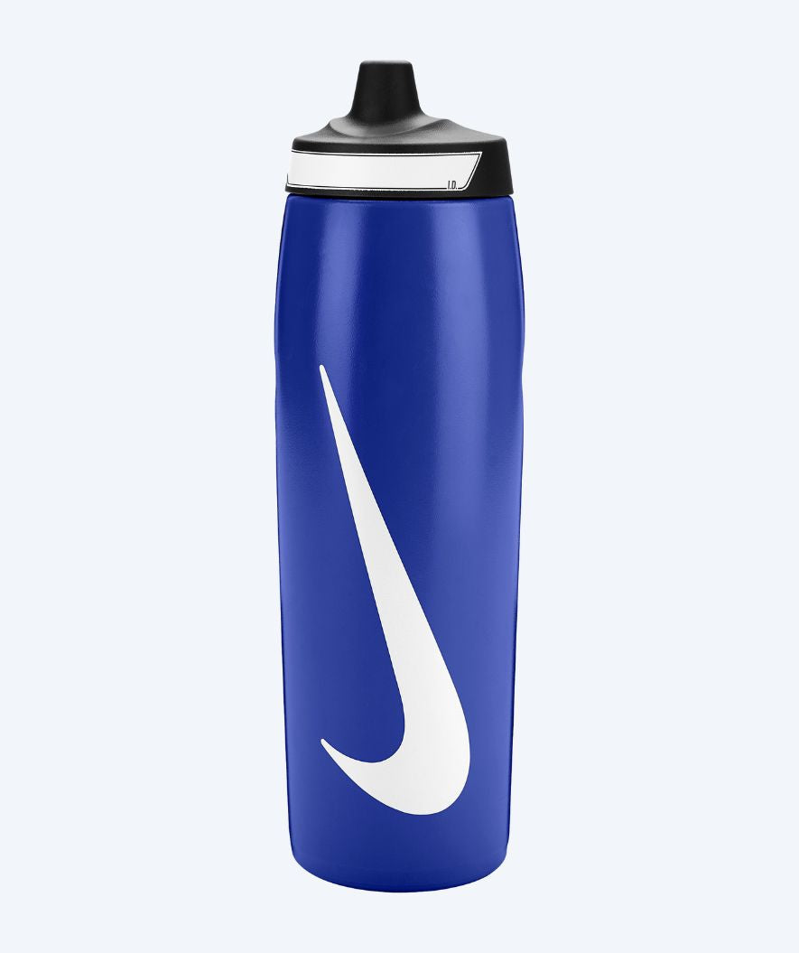 Nike Trinkflasche - Refuel - Donkerblau/Schwarz