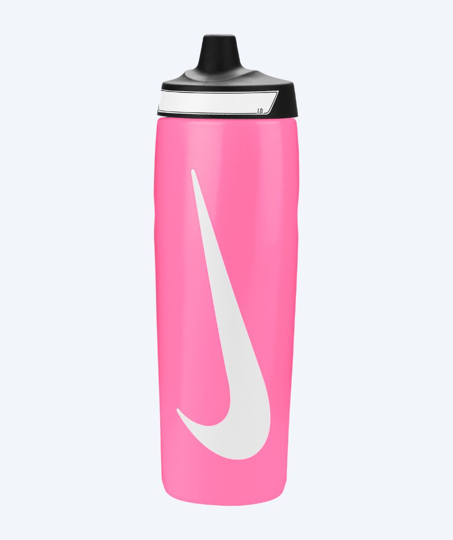Nike Trinkflasche - Refuel - Rosa/Schwarz