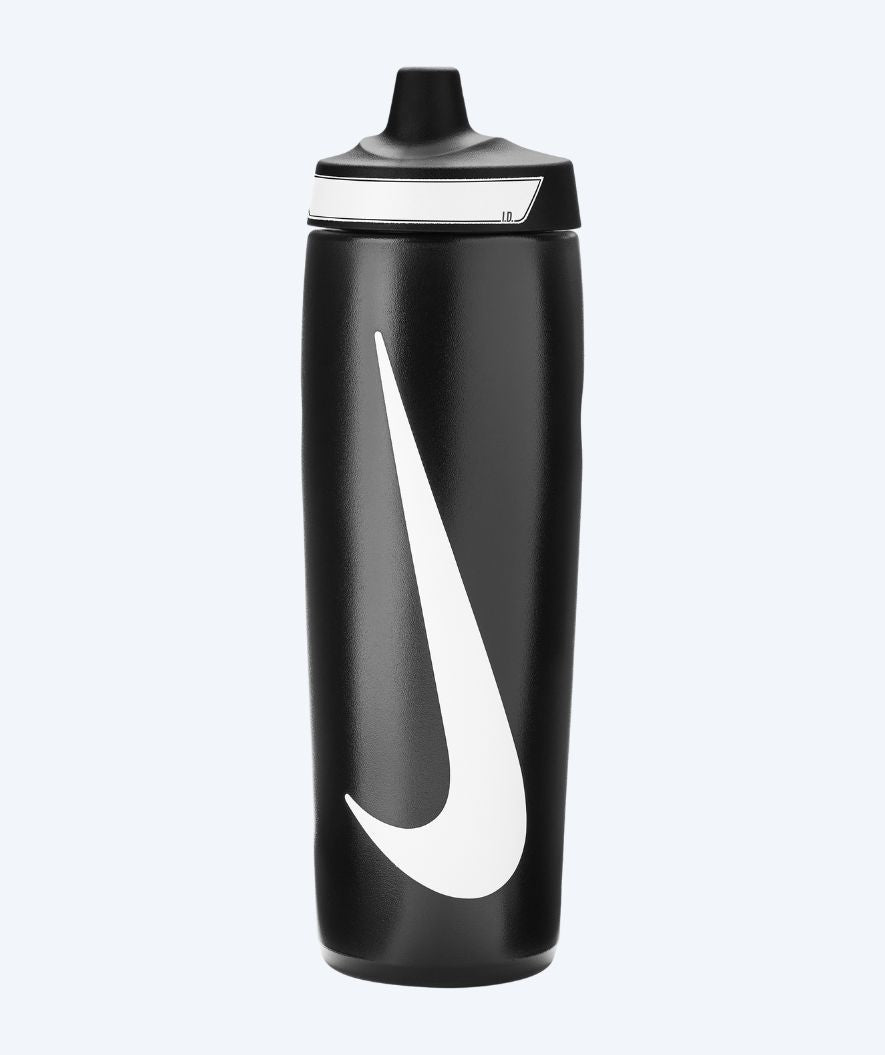 Nike Trinkflasche - Refuel - Schwarz/Weiß