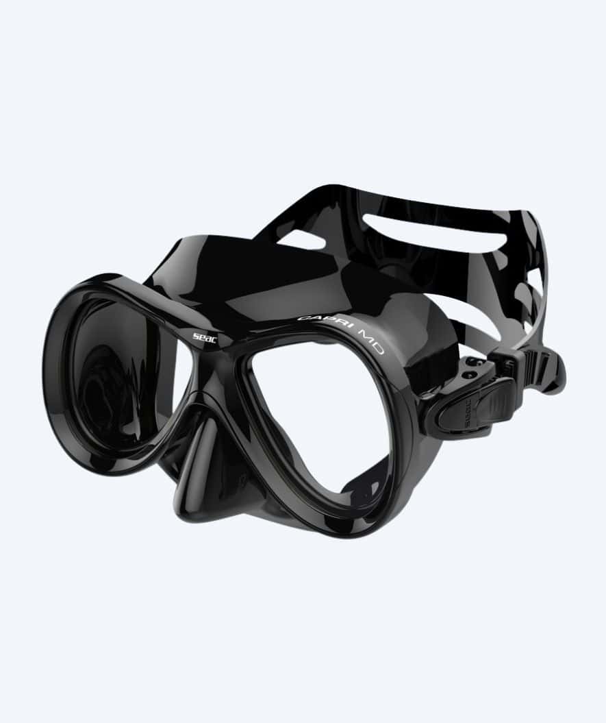 SEAC Tauchmasken für Junior - Capri MD - Schwarz