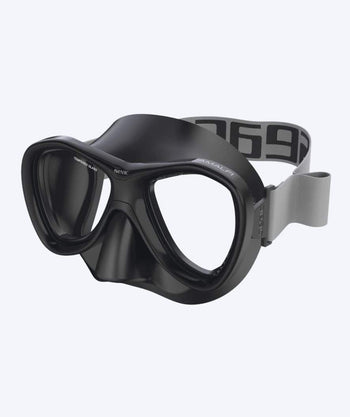 SEAC Tauchmaske für Erwachsene - Amalfi - Schwarz