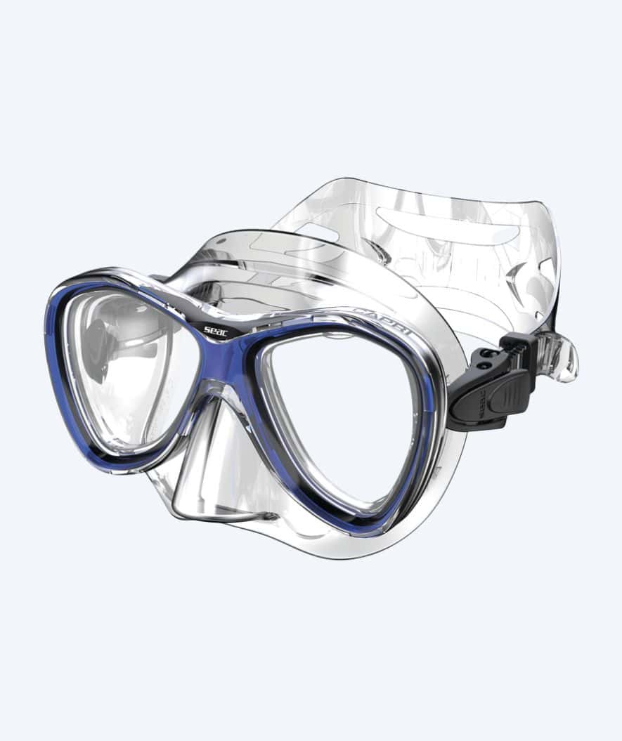 SEAC Tauchmaske für Erwachsene - Capri - Donkerblau