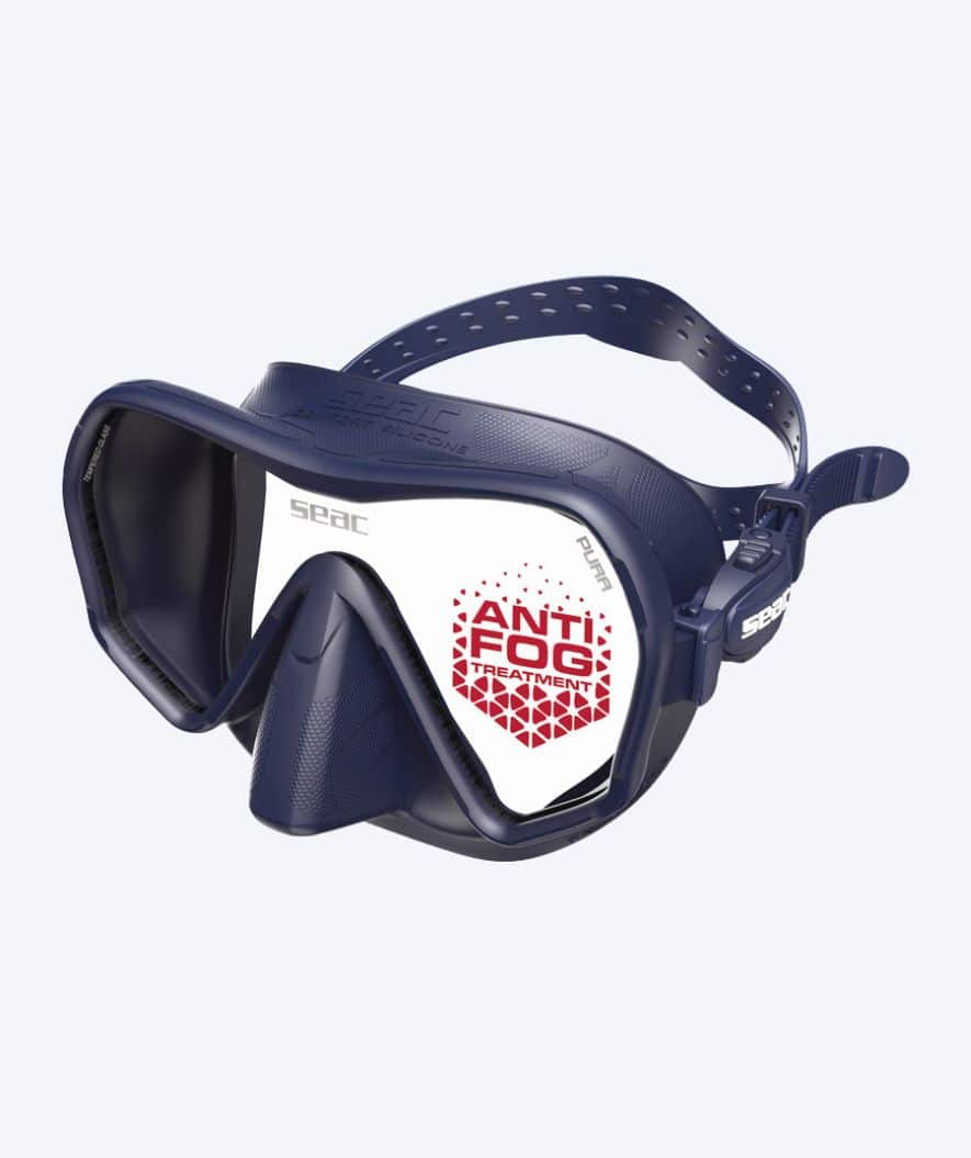 SEAC Tauchmaske für Erwachsene - Pura - Donkerblau