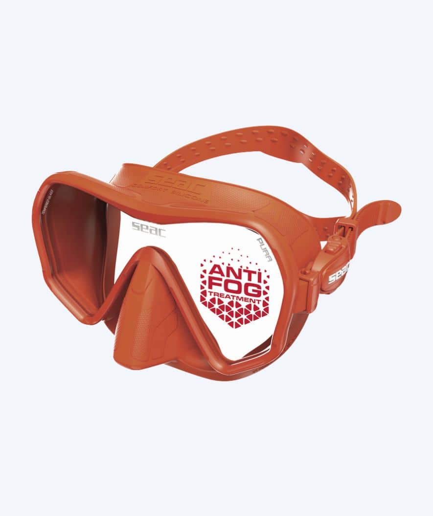 SEAC Tauchmaske für Erwachsene - Pura - Orange
