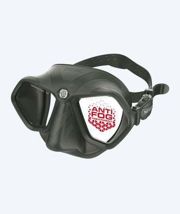 SEAC Tauchmaske für Erwachsene - Wild - Dunkelgrün