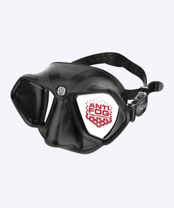 SEAC Tauchmaske für Erwachsene - Wild - Schwarz