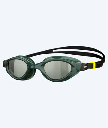 Arena Schwimmbrille fürs Training - Cruiser EVO - Dunkelgrün/schwarz (Smoke Scheiben)