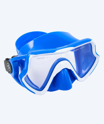 Aqualung Tauchmaske für Erwachsene - Trooper - Blau/weiß