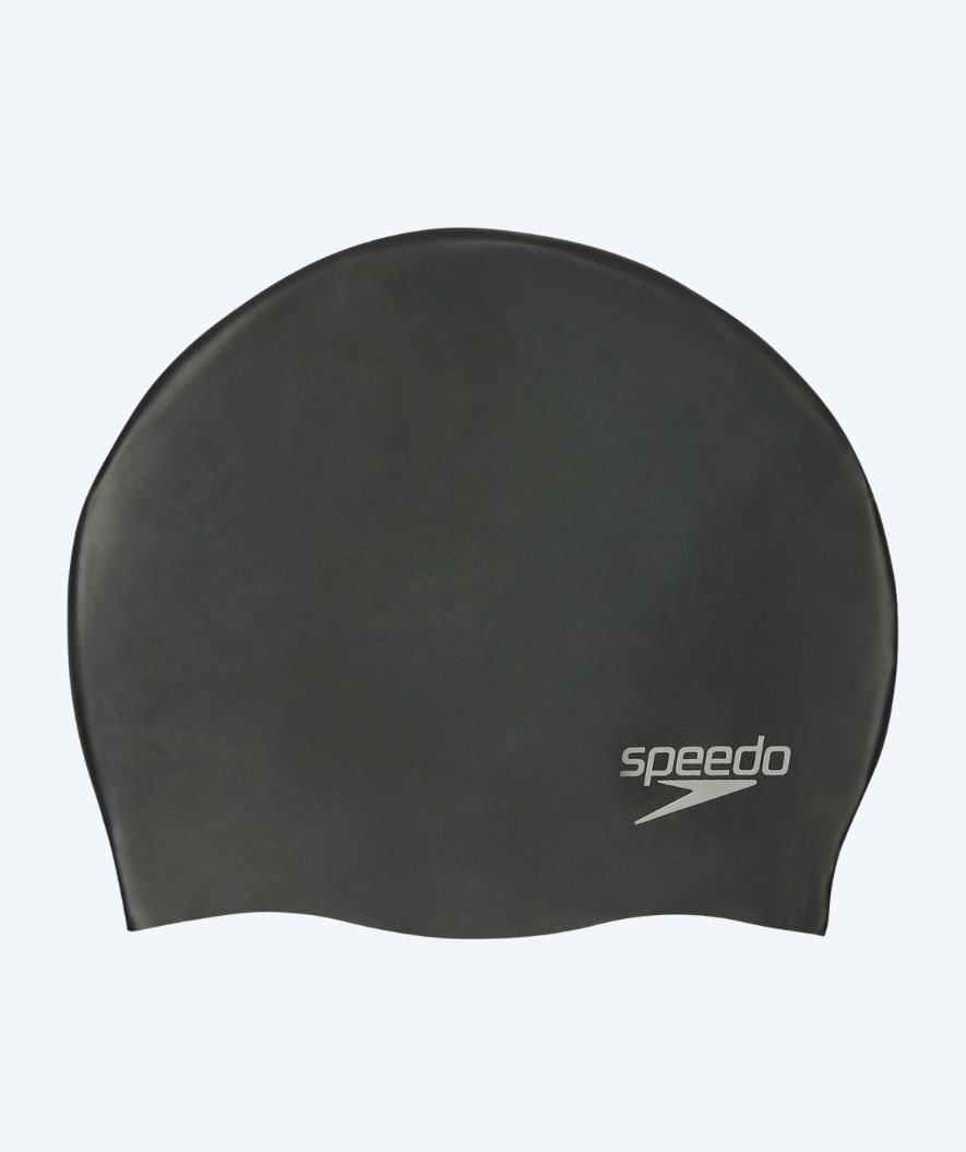 Speedo Badekappe - Plain Moulded - Schwarz