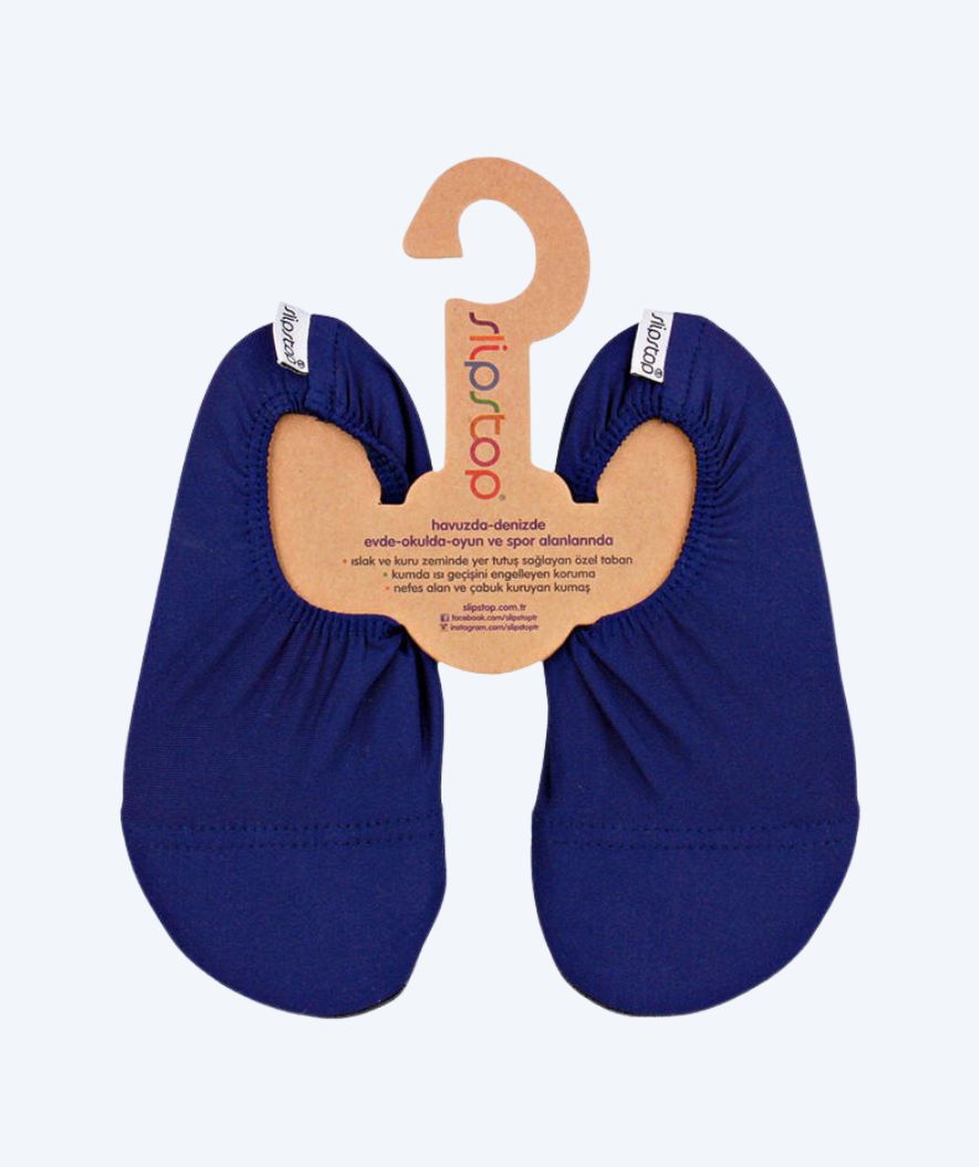 SlipStop Schwimmsocken für Kinder - Navy