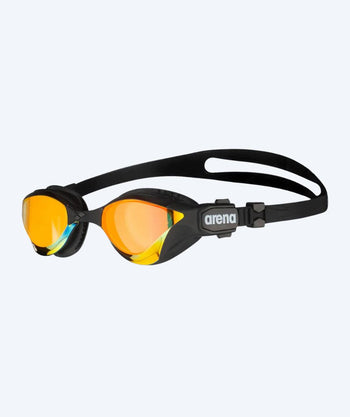 Arena Schwimmbrille - Cobra Tri SWIPE - Schwarz/Gelb (Mirror Linse)
