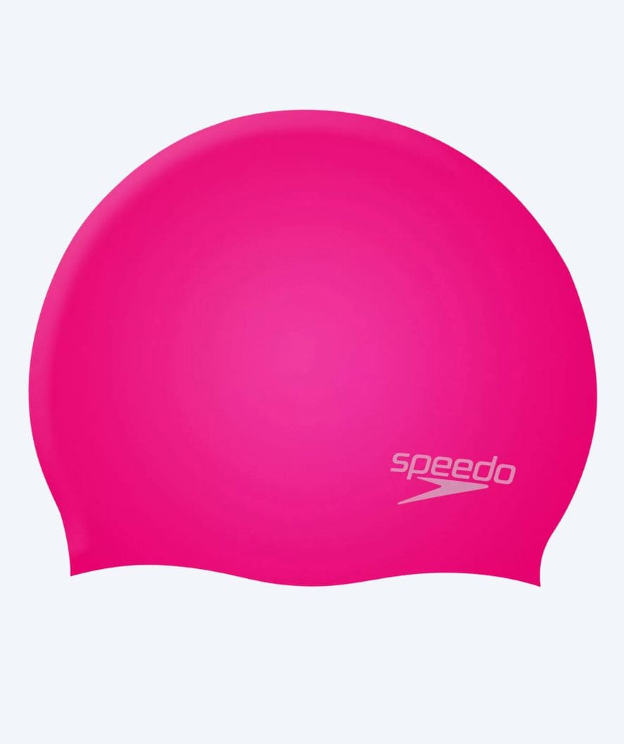 Speedo Badekappe für Junioren (6-16) - Plain - Rosa